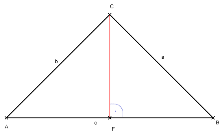 derékszögű háromszög oldalak